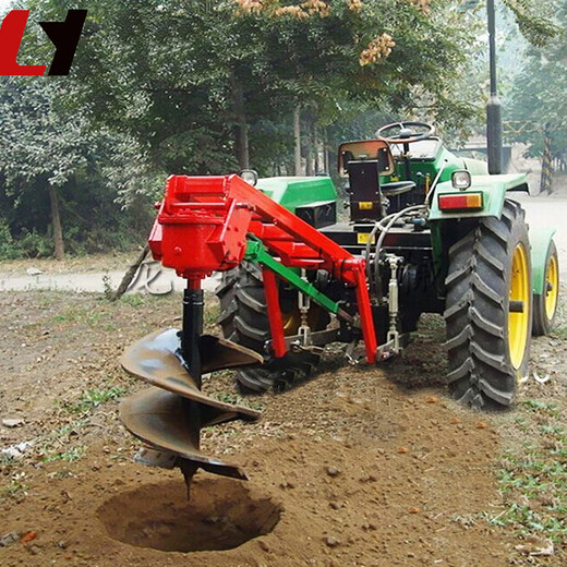 植树拖拉机挖坑机贵州新品大型拖拉机挖坑机