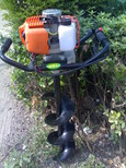 龙钰果园挖坑机/产地新款手提式汽油挖坑机家用单人手提挖坑机/新型植树挖坑机图片3