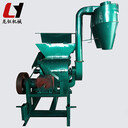 柴油機(jī)帶秋葵秸稈粉碎機(jī)小型玉米秸稈破碎機(jī)