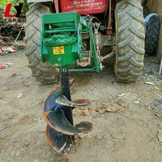 龙钰公司硬土植树挖坑机,植树挖坑机