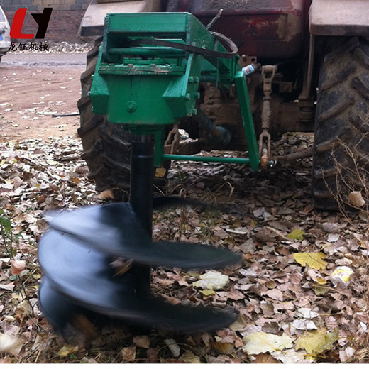 龙钰拖拉机挖坑机,质保价格便宜的植树挖坑机