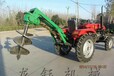 仙桃改造果园挖坑机拖拉机螺旋式挖穴机