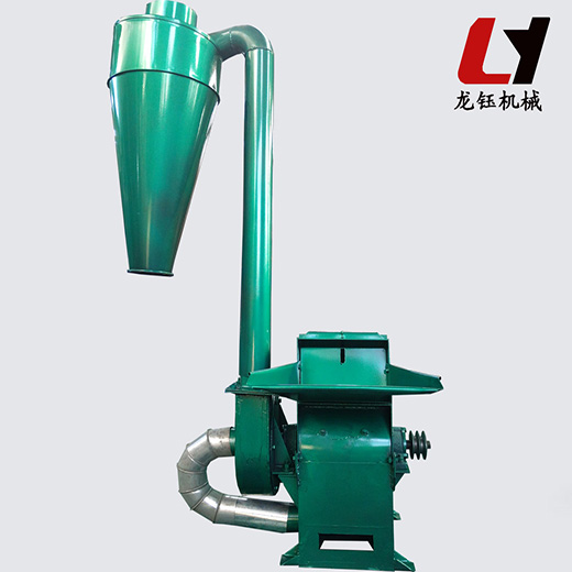 420型錘片式飼料設(shè)備兩相電電廠玉米秸稈粉碎機(jī)