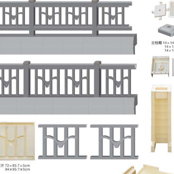 高铁护栏模具_高速铁路模具_腾毅模具厂家