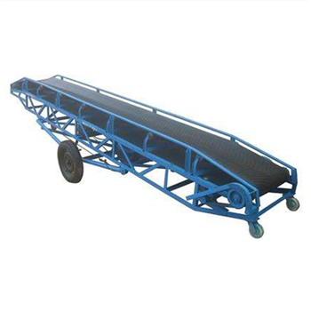 行走式水泥运输机可移动皮带输送机LJXY斜坡皮带输送机