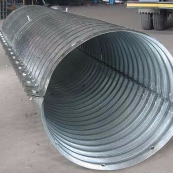 河南波纹涵管厂家供应热镀锌波纹管涵直径3米壁厚标准