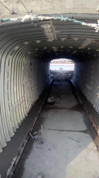 山西隧道加固公路桥涵波纹钢板热浸镀锌钢波纹管金属波纹涵管施工