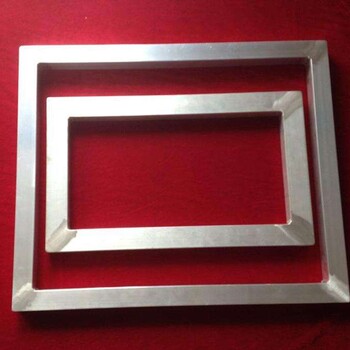 潍坊塑胶陶瓷丝印铝合金网框内外靠台板印花框精密制版铝框