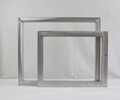 宁夏中卫丝印铝合金网框铝台版印刷框铝框定做厂家