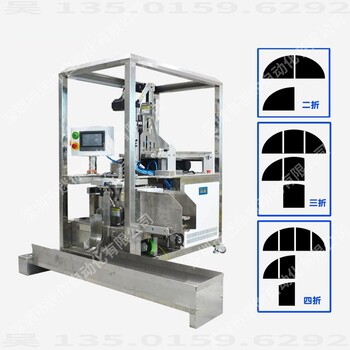 香港全自动面膜抓取投放机折叠折膜机灌装钢字封口设备