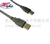 厚普电脑周边线材厂家直销USB3.0线材A公对A公电脑连接线