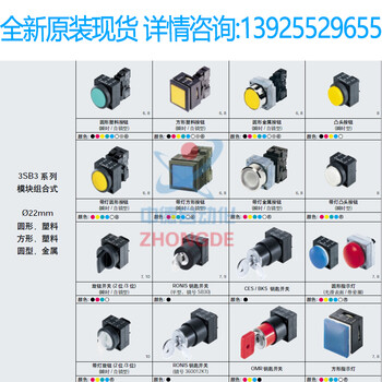 3SB3001-2EA21西门子3SB30012EA21现货