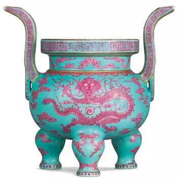哥釉獸環(huán)方壺現(xiàn)金交易價格走勢
