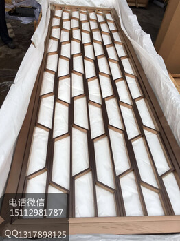 玫瑰金不锈钢屏风体现出中式文化艺术的立美感定制厂家