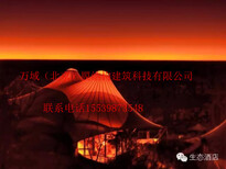 北京膜结构景观效果图，张拉膜景观照片，景区膜结构图片图片4