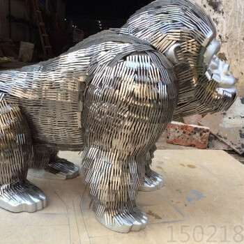 遼寧仿動物猩猩雕塑金剛影視作品定制