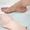 EBAY爆款腳鏈歐美熱銷網狀流蘇腳鏈簡約時尚腳飾廠家直銷sl101