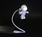 工厂直销USBLED太空人小夜灯大号宇航员LED广告促销礼品正品保障