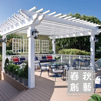 海南省內(nèi)承建防腐木花架葡萄架，防腐木涼亭