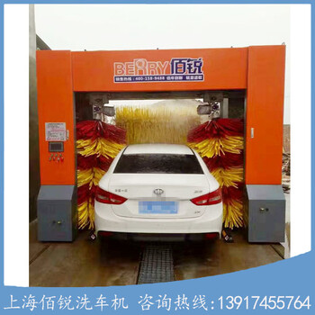 加油站洗車店龍門往復(fù)式全自動(dòng)電腦毛刷洗車機(jī)投資小洗車速度快