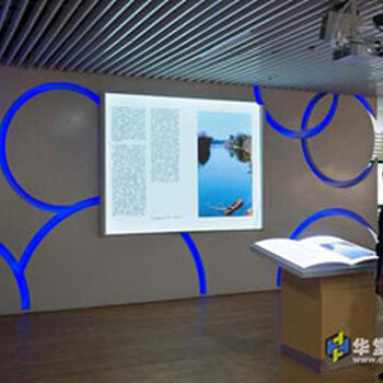 展厅液晶方式翻书，博物馆互动翻书系统-华堂科技