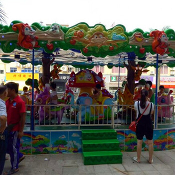 郑州金达游乐设备新款的森林骑士儿童的爱的娱乐游戏