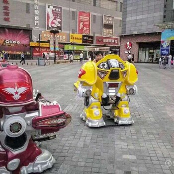 郑州金信游乐设备战火金刚机器人生产厂家