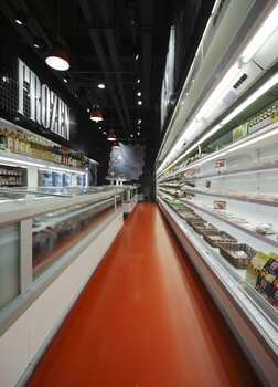 重庆超市装修、手机卖场设计装修、超市设计装修、大型百货商场