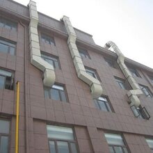 广州广旭专业安装厨房排烟管道通风管道施工图片