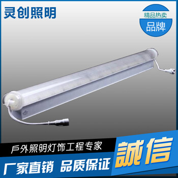 寧夏固原靈創(chuàng)LED護(hù)欄管數(shù)碼管內(nèi)控七彩霓虹燈跑馬戶水防水廣告門頭輪廓燈