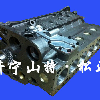 小松PC220-7发动机小中缸总成SAA6D102发动机缸体