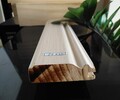 佛山实木家具装饰线欧式柜门造型线进口原木PVC包覆