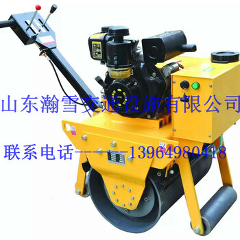 供应广东深圳手扶式2吨电动碾子小单钢轮汽油柴油压路机
