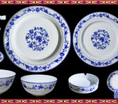 景德镇陶瓷餐具套装碗盘骨瓷碗碟套装简约家用