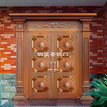 惠州别墅铜门,K014居于,双开铜门,行业之选