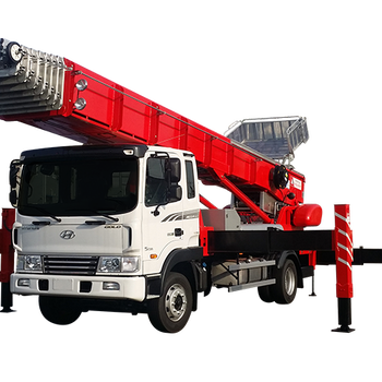 高空運(yùn)料車云梯搬運(yùn)車廠家選青島韓國湖龍