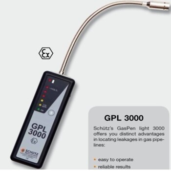 德国舒赐GPL3000手持式可燃气体检测仪