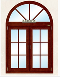 木铝复合门窗铝包木门窗图片2