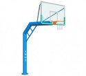 LX006单臂圆管篮球架+东莞篮球架