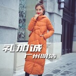 欧洲站羽绒服新款品牌服饰折扣店女装折扣剪标到明浩图片5