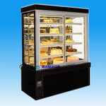 邢台糕点屋冷藏展示柜，前移门方形蛋糕柜，保定面包房风冷柜