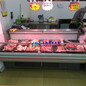 生鲜超市鲜肉区展示柜，兴义冷鲜肉柜厂家，韩式烤肉烧烤点菜柜