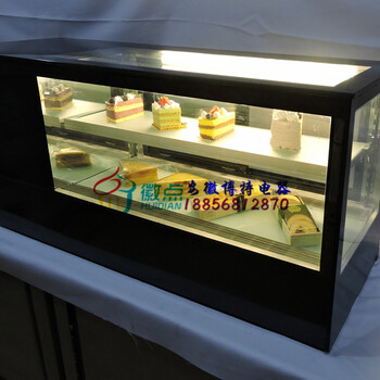 直角方形寿司冷藏柜，后移门三明治展示柜，张掖1.2米蛋糕柜定做