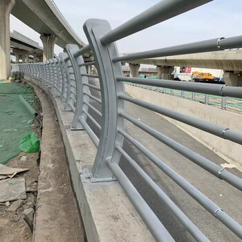 湖北武汉市桥梁护栏不锈钢复合管桥梁护栏全钢式桥梁护栏