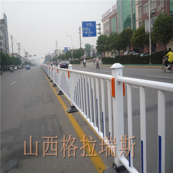 陕西商洛市白色道路护栏白色京式护栏交通护栏