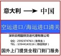 意大利家具/床垫空运进口香港/深圳机场清关图片