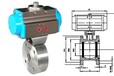 上海昕捷阀门供应气动超薄型球阀Q671F