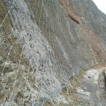 高山峻岭被动环形网.钢丝格栅防护网.落石被动网