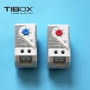 TIBOX原廠直銷TTO001常閉TTS001常開系列恒溫器溫度調(diào)節(jié)按鈕盒