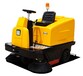 大型工地地面清扫车扫地吸尘车明诺MN-C200电动驾驶户外清扫车